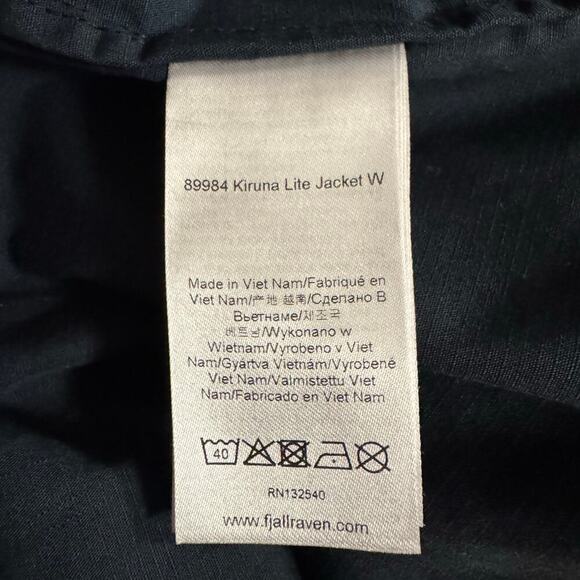 Fjallraven Kiruna Lite Full Zip Jacket Women's Size Small Blue Gorpcore - Picture 13 of 14